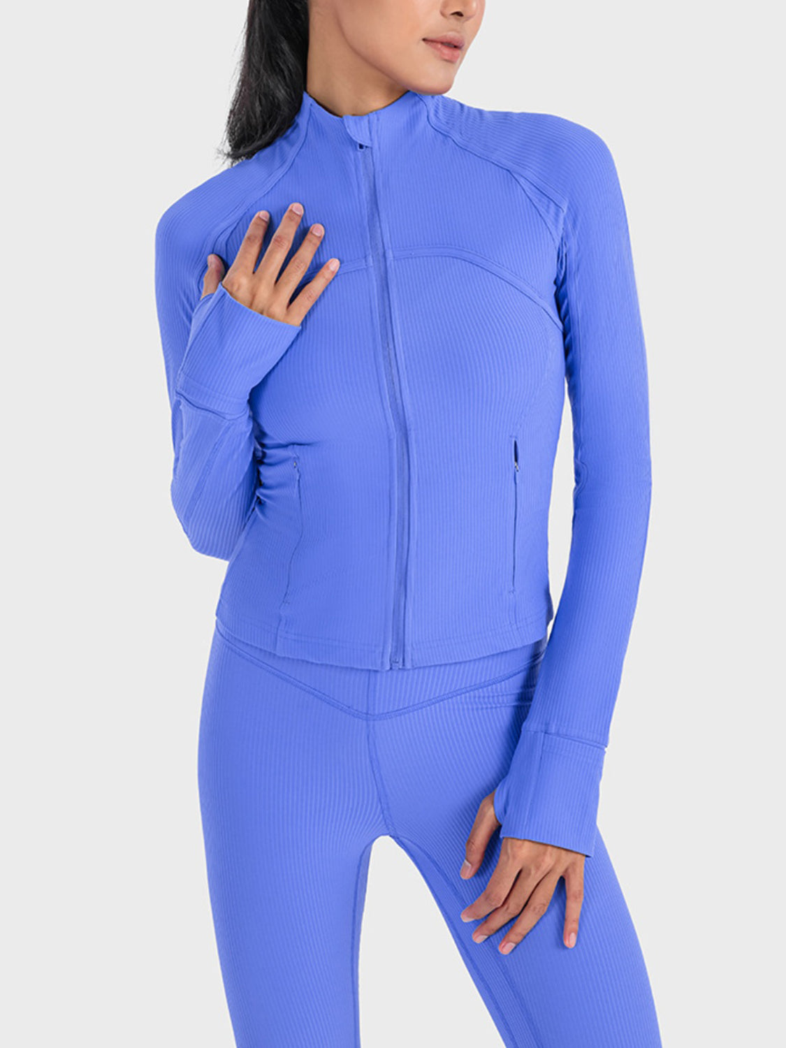 Zip-Up Gym Girl Jacket