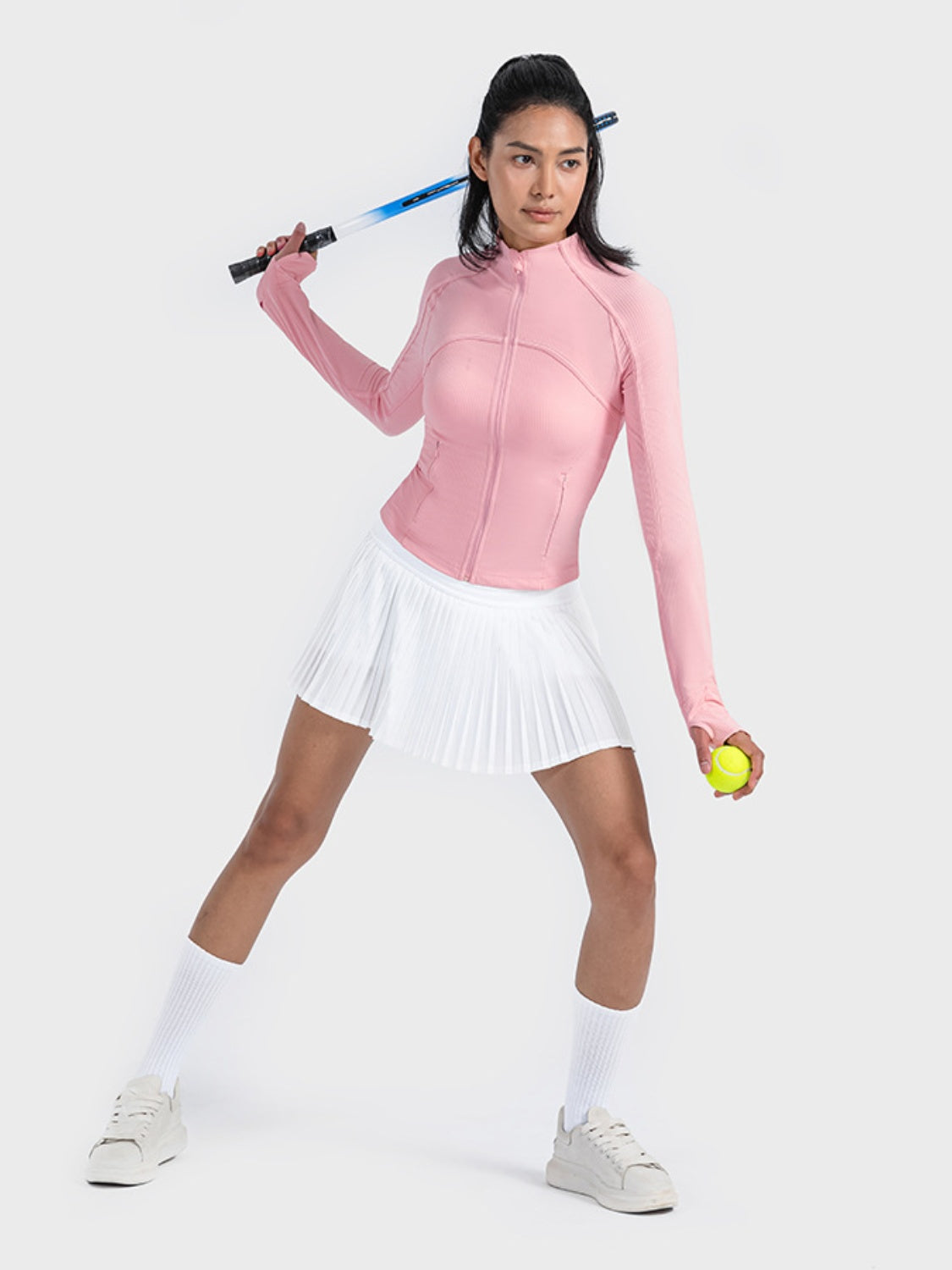 Zip-Up Gym Girl Jacket