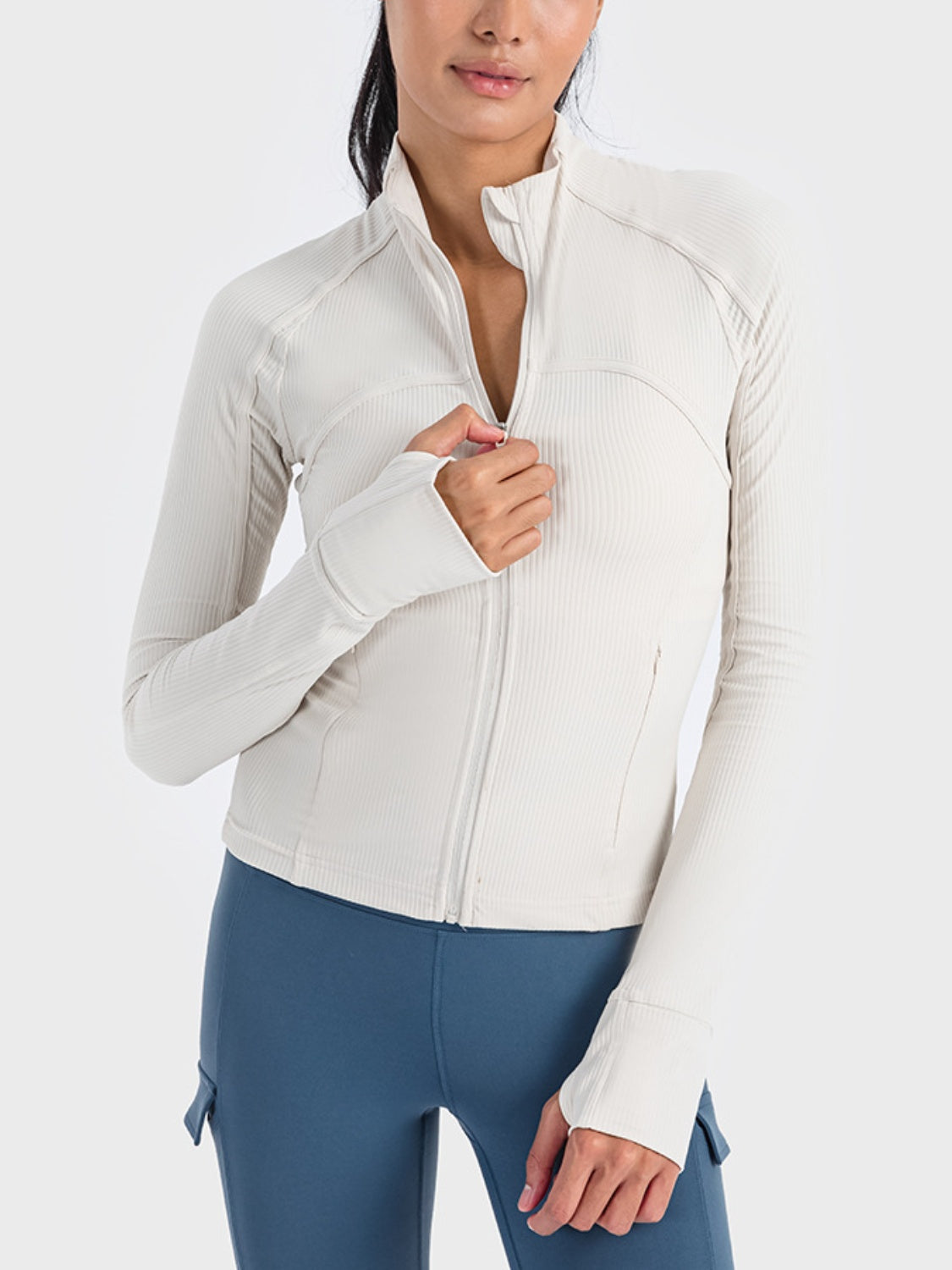 Zip-Up Gym Girl Jacket