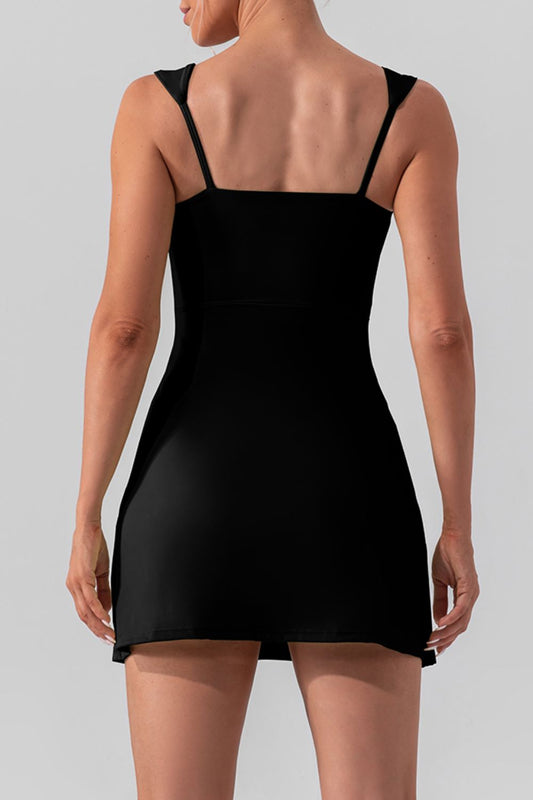 Square Neck Active Dress