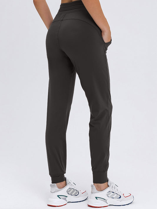 Tie Waist with Pockets Joggers