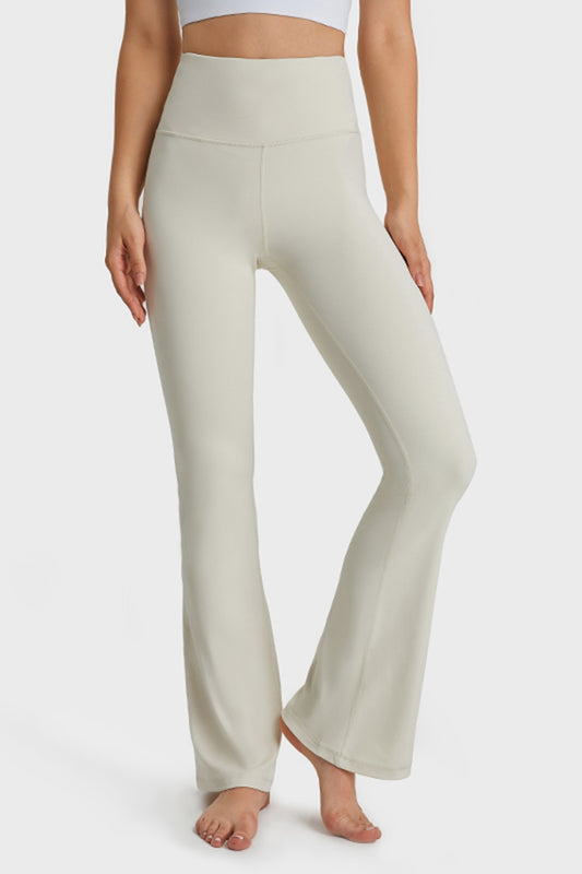 Slimming Waist Flare Leggings