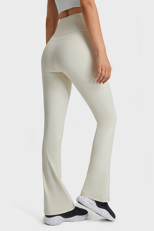 Slimming Waist Flare Leggings