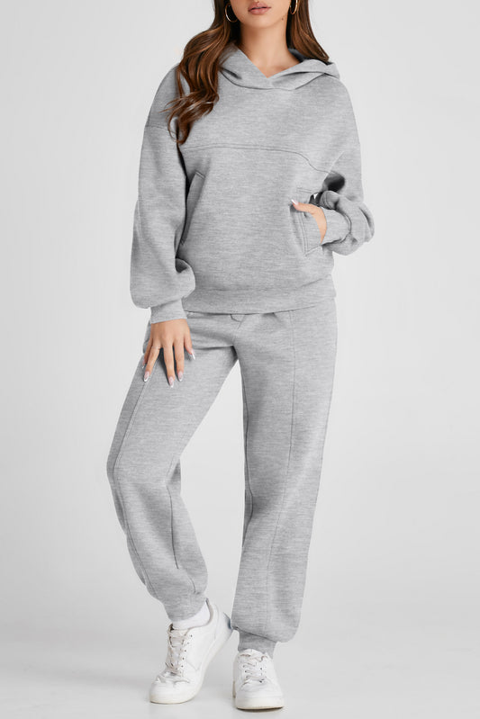 Dropped Shoulder Athleisure Set