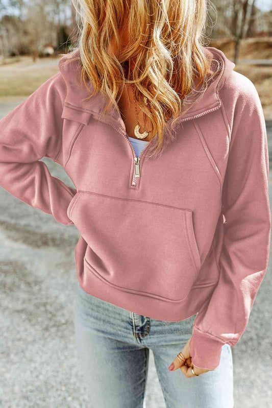 Half Zip Everyday Hoodie